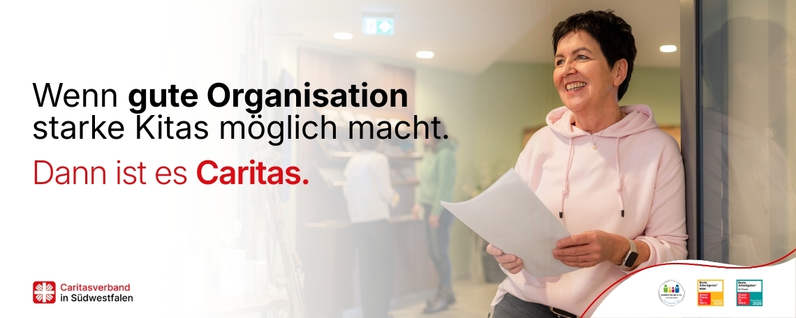 Verwaltungsleitung Caritas-AufWind Kitas (m/w/d) (20260522) Standort Siegen, 1. Bild